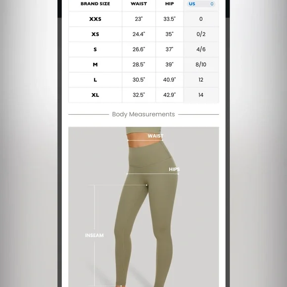 Butterluxe Leggings 25''- Super High Waist - Picture 5 of 7